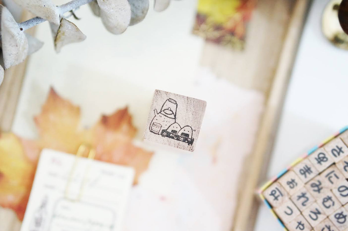 Black Milk Project - Onigiri Afternoon Tea Rubber Stamp