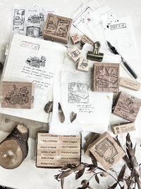 Black Milk Project - QUIET DAYS ("PAGES OF ME" Series) | Rubber Stamp