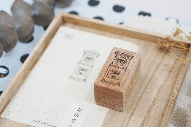 Black Milk Project - Japanese Post Box Rubber Stamp