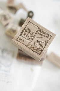 Black Milk Project - QUIET DAYS ("PAGES OF ME" Series) | Rubber Stamp