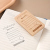 Wood Receipt Stamp for Journals