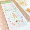 Gold-Foiled, Pastel Scandinavian Decor Stickers