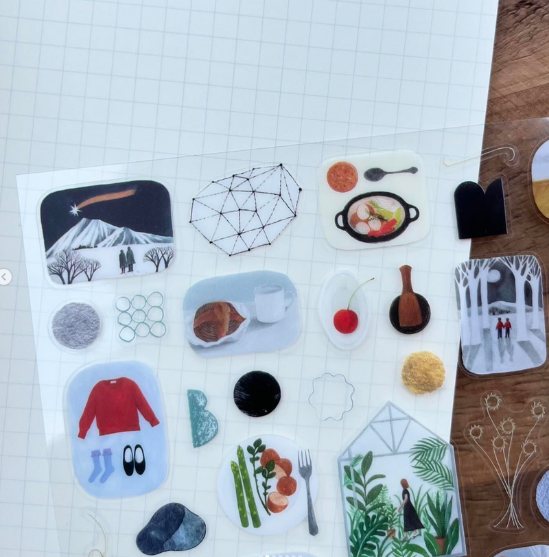 Cozyca - Nishi Shuku "Scene" Stickers