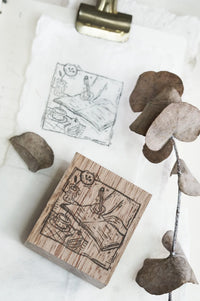 Black Milk Project - SCRIBBLES ("PAGES OF ME" Series) | Rubber Stamp