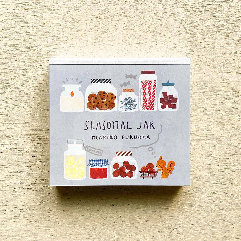 Cozyca - "SEASONAL JAR" by MARIKO FUKUOKA | Memo Pad