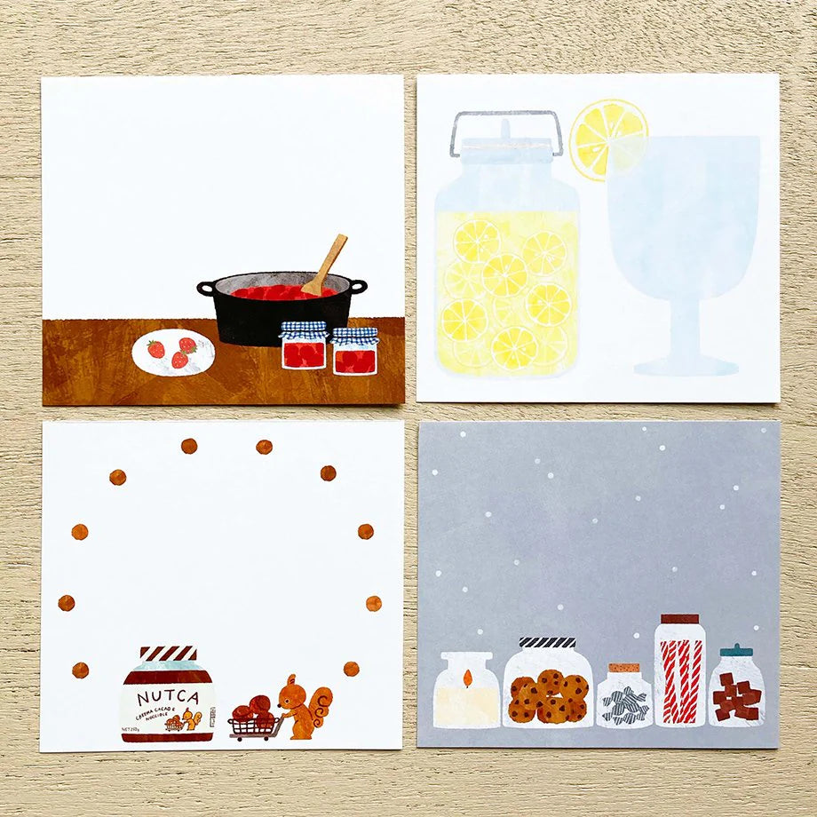 Cozyca - "SEASONAL JAR" by MARIKO FUKUOKA | Memo Pad