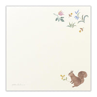 Squirrels Washi Paper Memo Pad