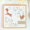 Squirrels Washi Paper Memo Pad