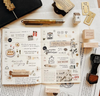 PensPaperPlanner - "Stationery Journey" Rubber Stamp