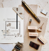 PensPaperPlanner - "Stationery Journey" Rubber Stamp