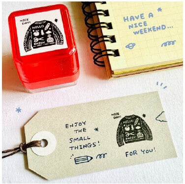 Eric Small Things x Sanby - HELLO STAMPS VOL. 2 | Self-Inking Stamp