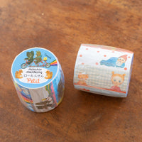 Tegamisha - TANOSHII WHIMSY ANIMALS (Marini x Monteany) | Roll Sticky Notes
