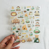 Cozyca - Mariko Fukuoka "Tea Time" Stickers