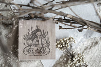 Black Milk Project - TEA TIME GIRL | Rubber Stamp