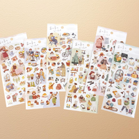Mind Wave - GIRL & ANIMAL FRIENDS | Stickers