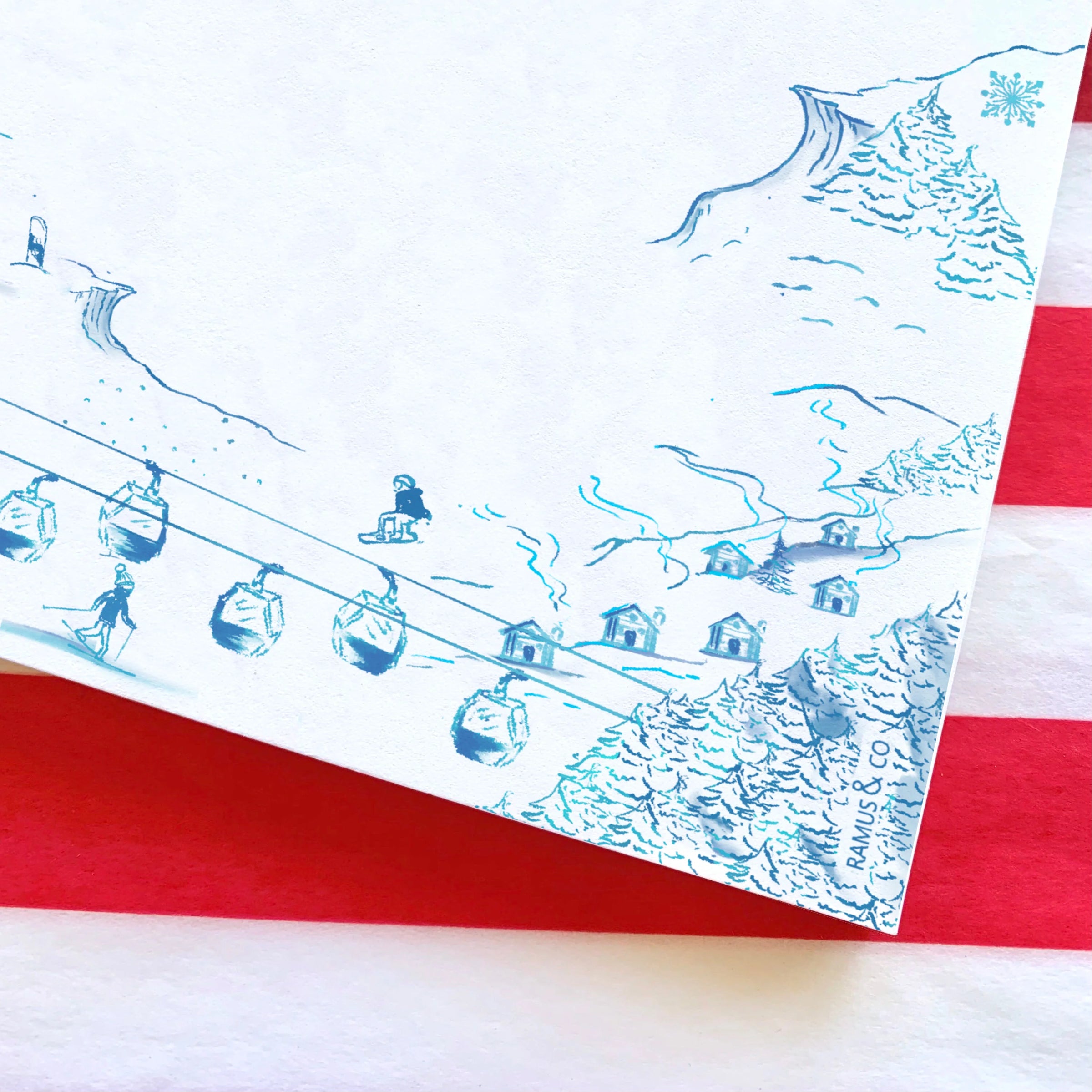 Ramus & Co. - TOILE SKI CLUB | Notepad