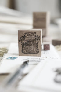 Black Milk Project - TYPEWRITER (Traveling Stationer Series) | Rubber Stamp