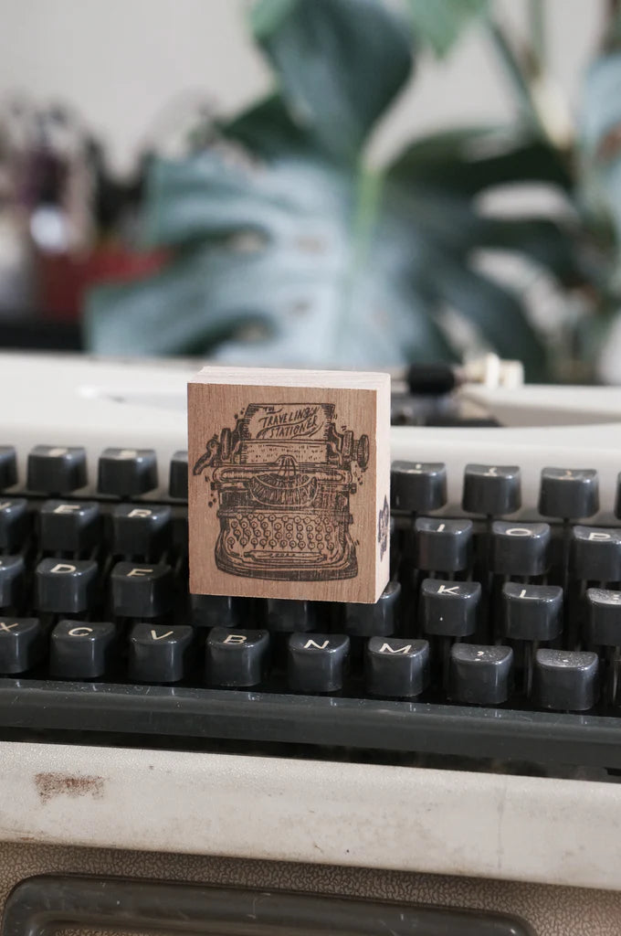Black Milk Project - TYPEWRITER (Traveling Stationer Series) | Rubber Stamp
