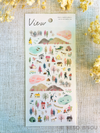 Mind Wave - View Scenic Nature Stickers (Dog)