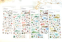 Mind Wave - VIEW OF NATURE | Stickers