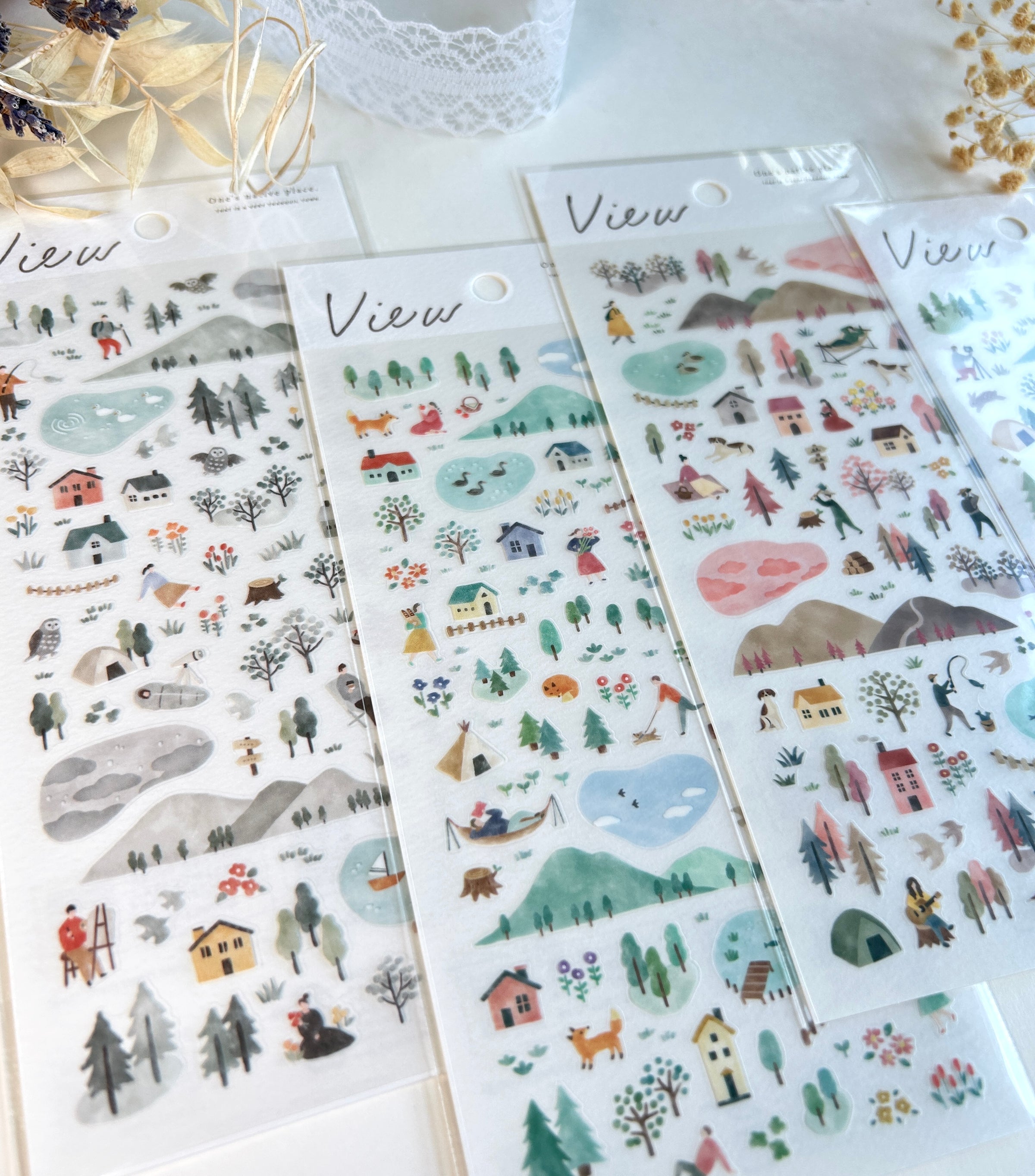 Mind Wave - VIEW OF NATURE | Stickers