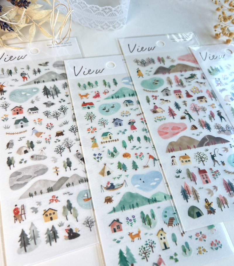 Mind Wave - VIEW OF NATURE | Stickers