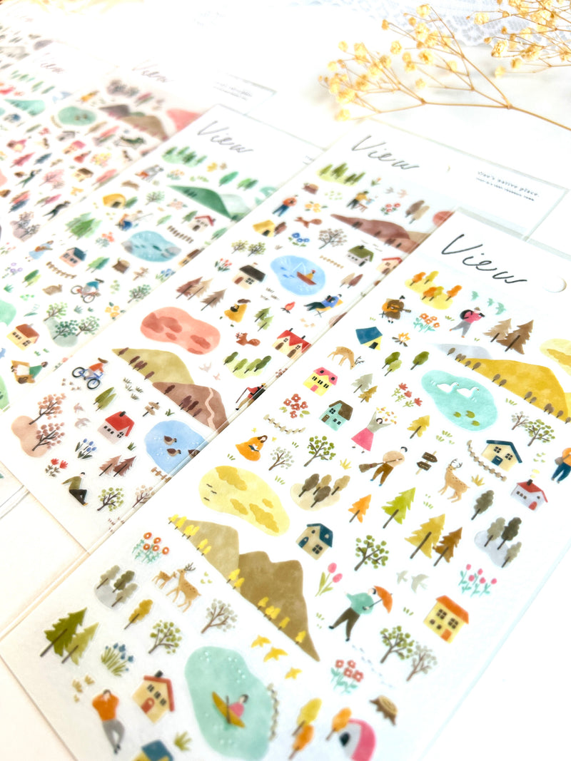 Mind Wave - VIEW OF NATURE | Stickers