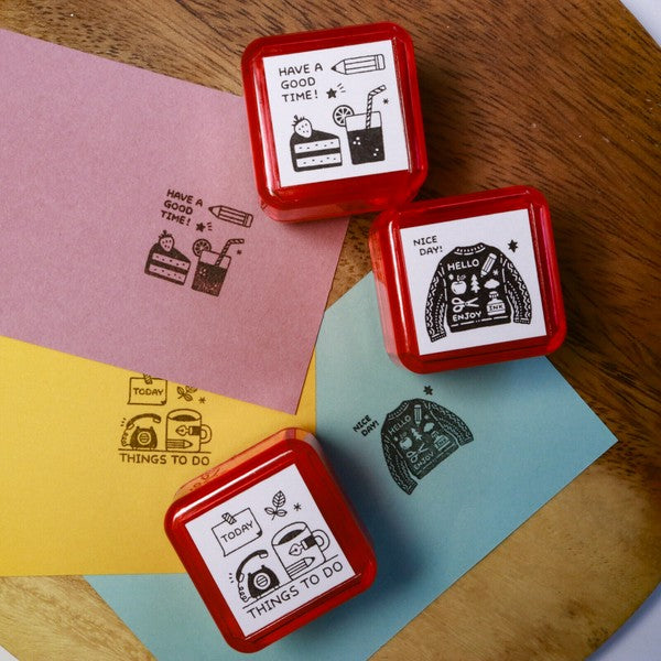Eric Small Things x Sanby - HELLO STAMPS VOL. 2 | Self-Inking Stamp