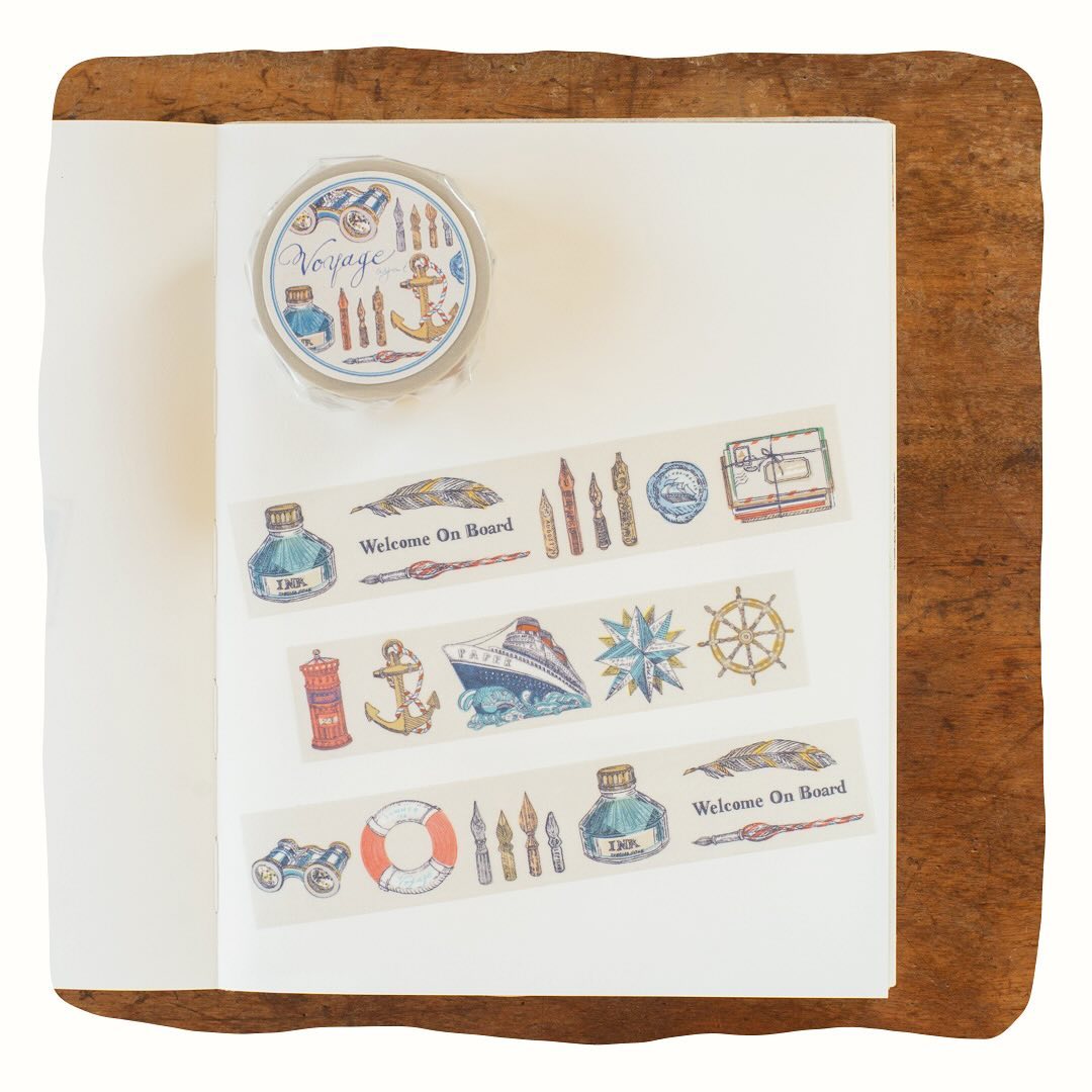 Tegamisha -  VOYAGE (LIMITED EDITION) | Washi Tape