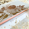 Typoflora - Waratah Linen Journal (Lined)