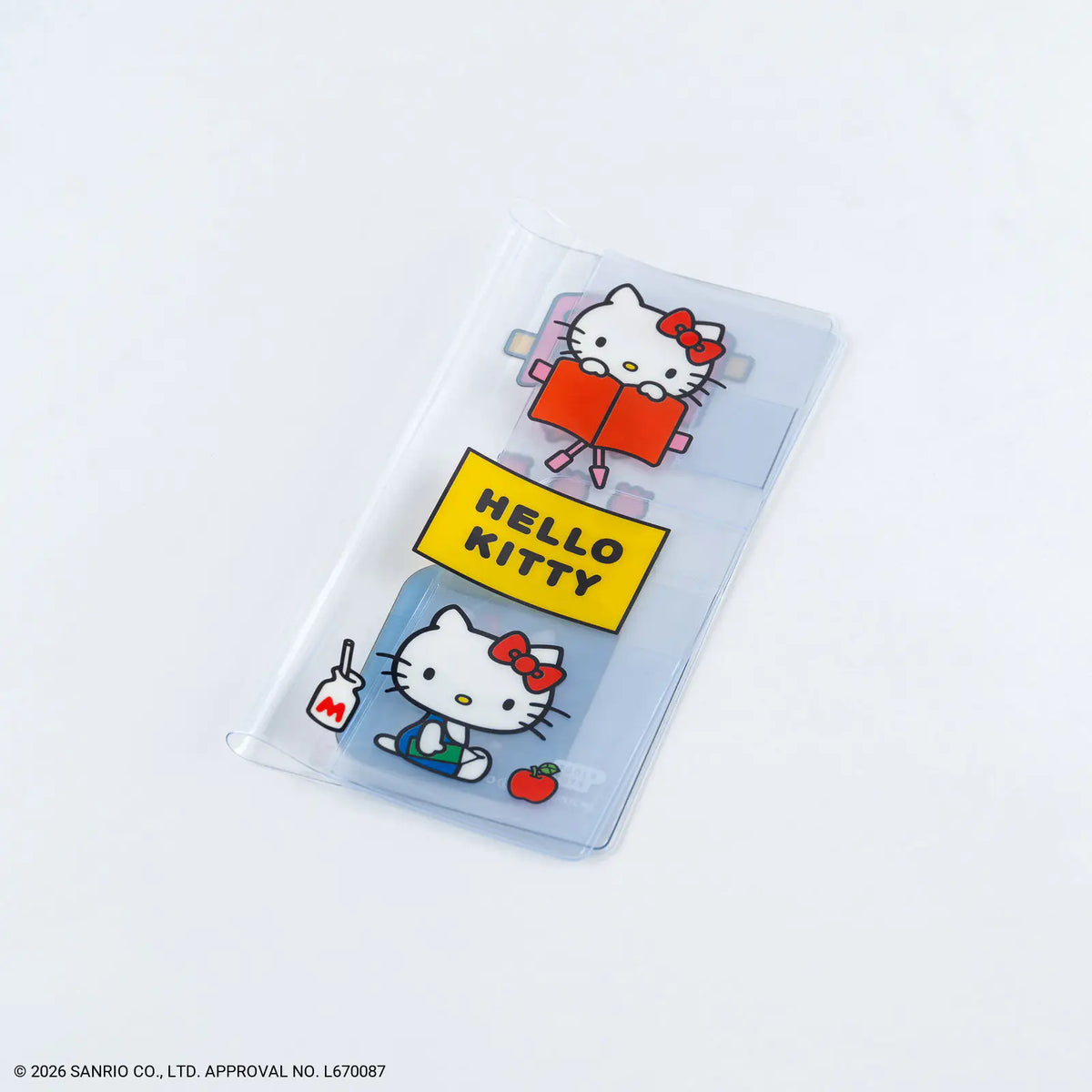 Hobonichi - HELLO KITTY WEEKS CLEAR COVER (Together Forever) | Planner Cover