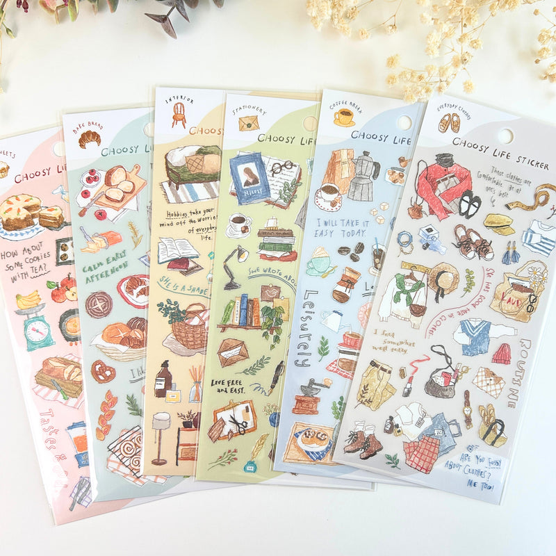 Mindwave - Choosy Life "Coffee Break" Sticker Sheet