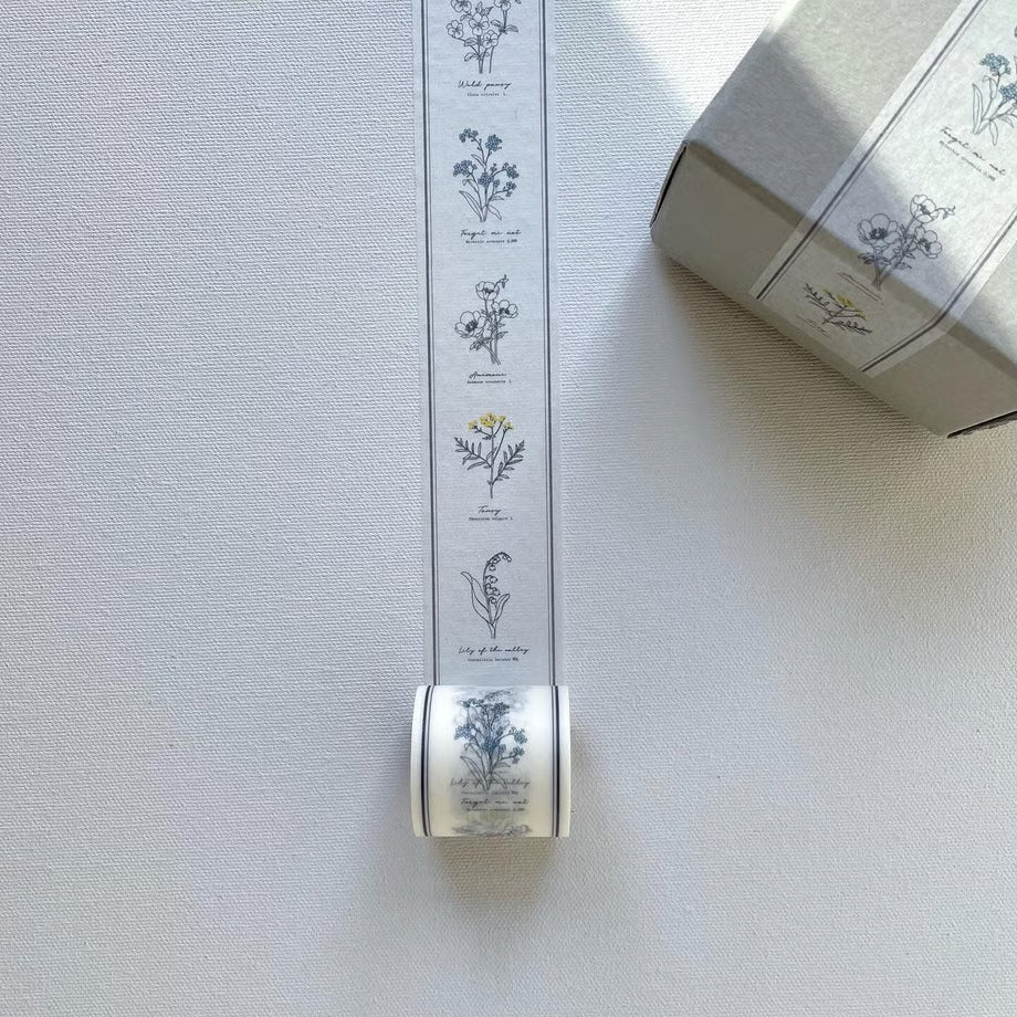 Hutte Paper Works - WILD FLOWERS | Washi Tape
