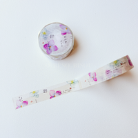 Yohaku -  Hydrangea Watercolor Washi Tape (Y037)