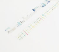 Yohaku - Vintage Blue Washi Tape (Y079)