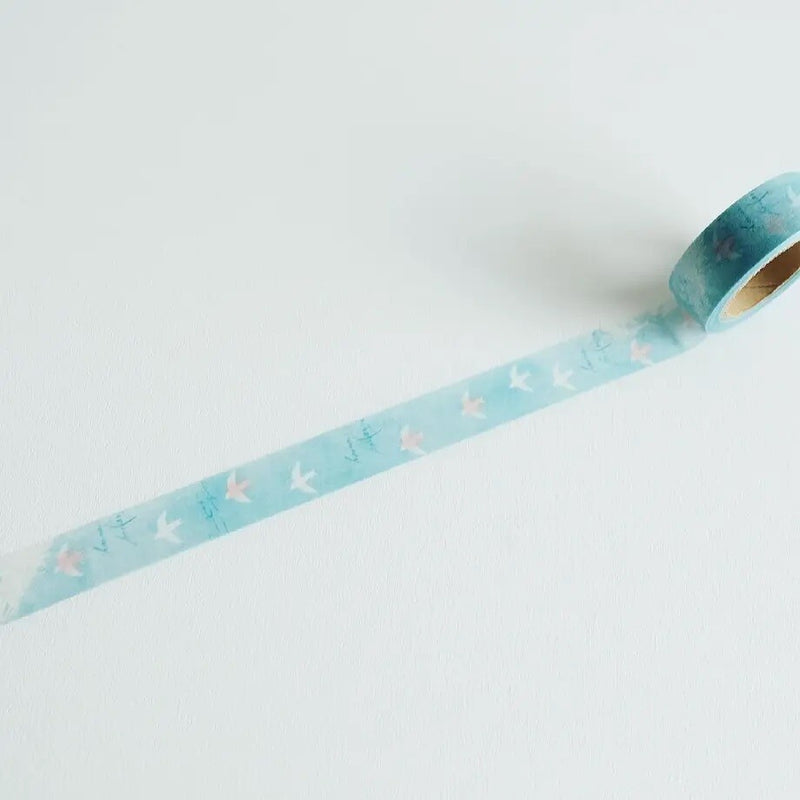 Yohaku - Hokkaido Summer Birds Washi Tape | Anohino Sorahe (Y-084)