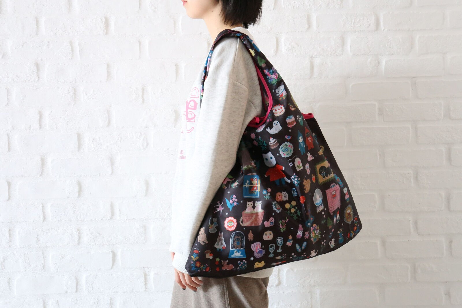 Marcs - YUMI KITAGISHI TOTE (BLACK) | Reusable Bag