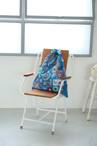 Marcs - YUMI KITAGISHI TOTE (BLUE) | Reusable Bag