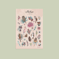 Typoflora - AUSTRALIANA | Sticker Sheet