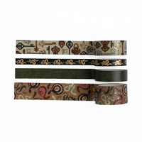 Archer and Olive - SNAKE & VINTAGE KEY | Washi Tape Set
