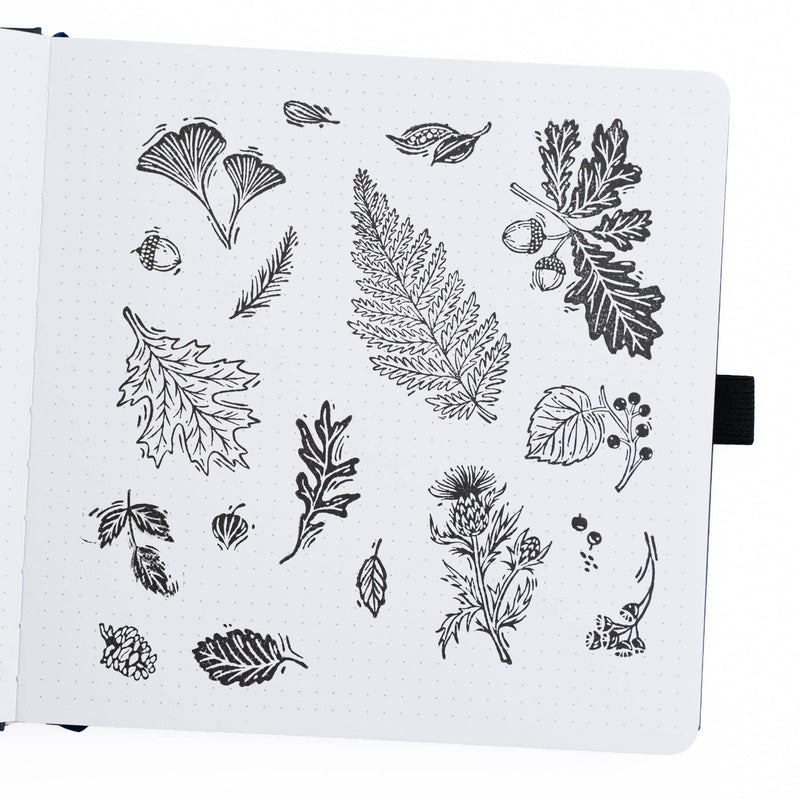 Archer and Olive -  FOREST FOLIAGE | Acrylic Stamps