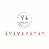 Ramus & Co. - LOBSTER MISTLETOE | Washi Tape