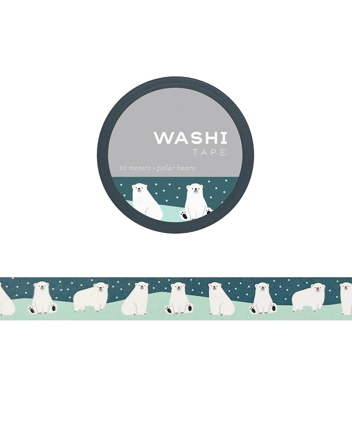 Girl of All Work - POLAR BEARS | Washi Tape