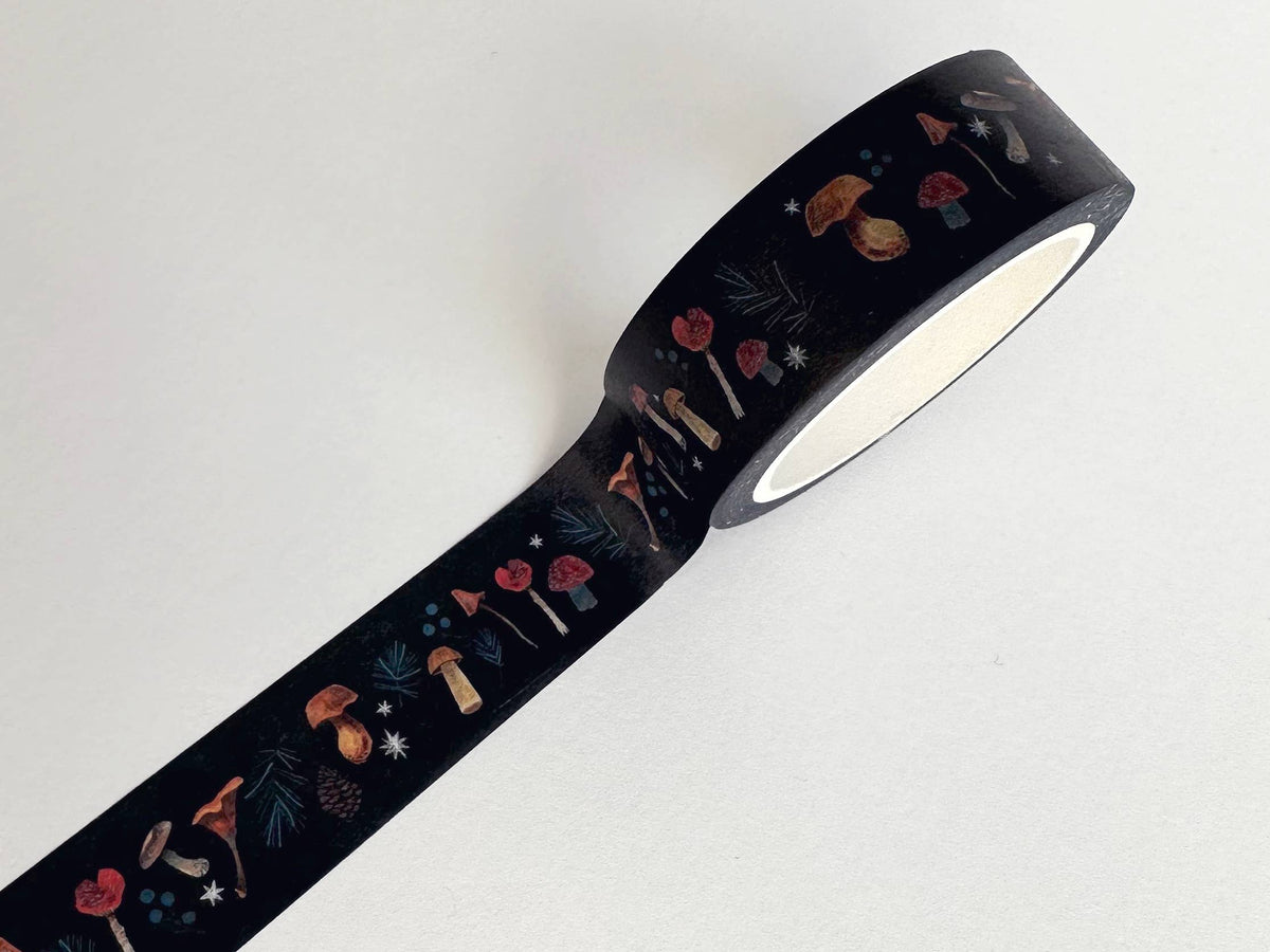Shelley Couvillion - MUSHROOMS IN AUTUMN | Washi Tape