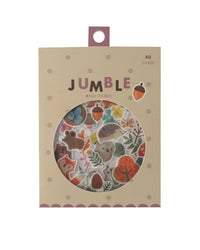 Girl of All Work - WOODLAND FRIENDS | Jumble Washi Stickers
