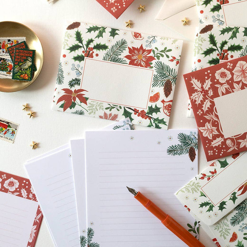 Botanica Paper Co. - CHRISTMAS FLORA | Letter Writing Set