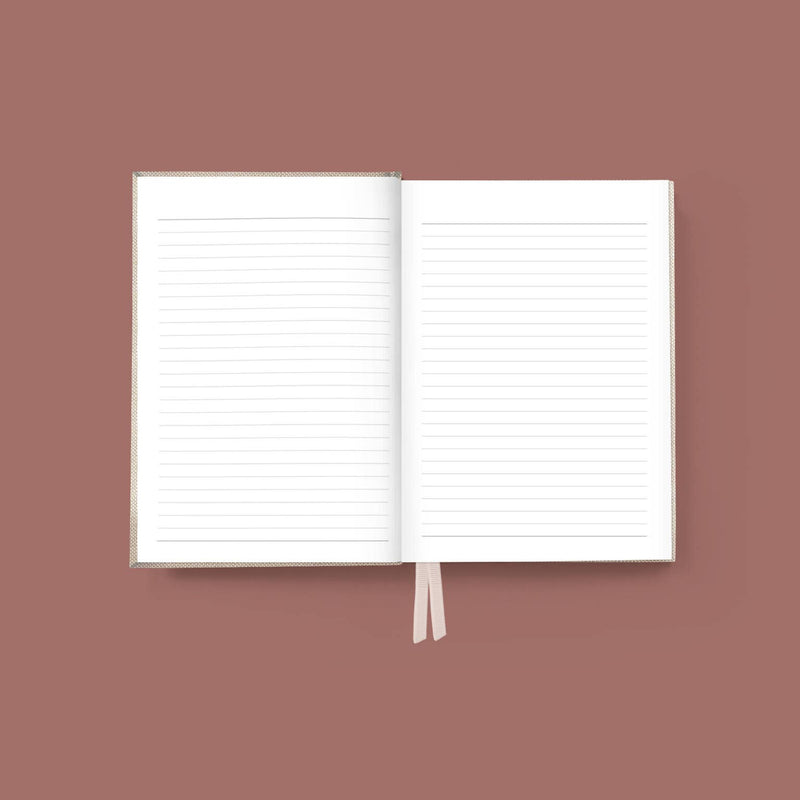 Typoflora - Waratah Linen Journal (Lined)