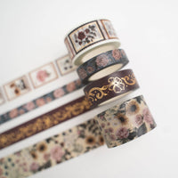 Archer and Olive - ANTIQUE FLORALS | Washi Tape Set