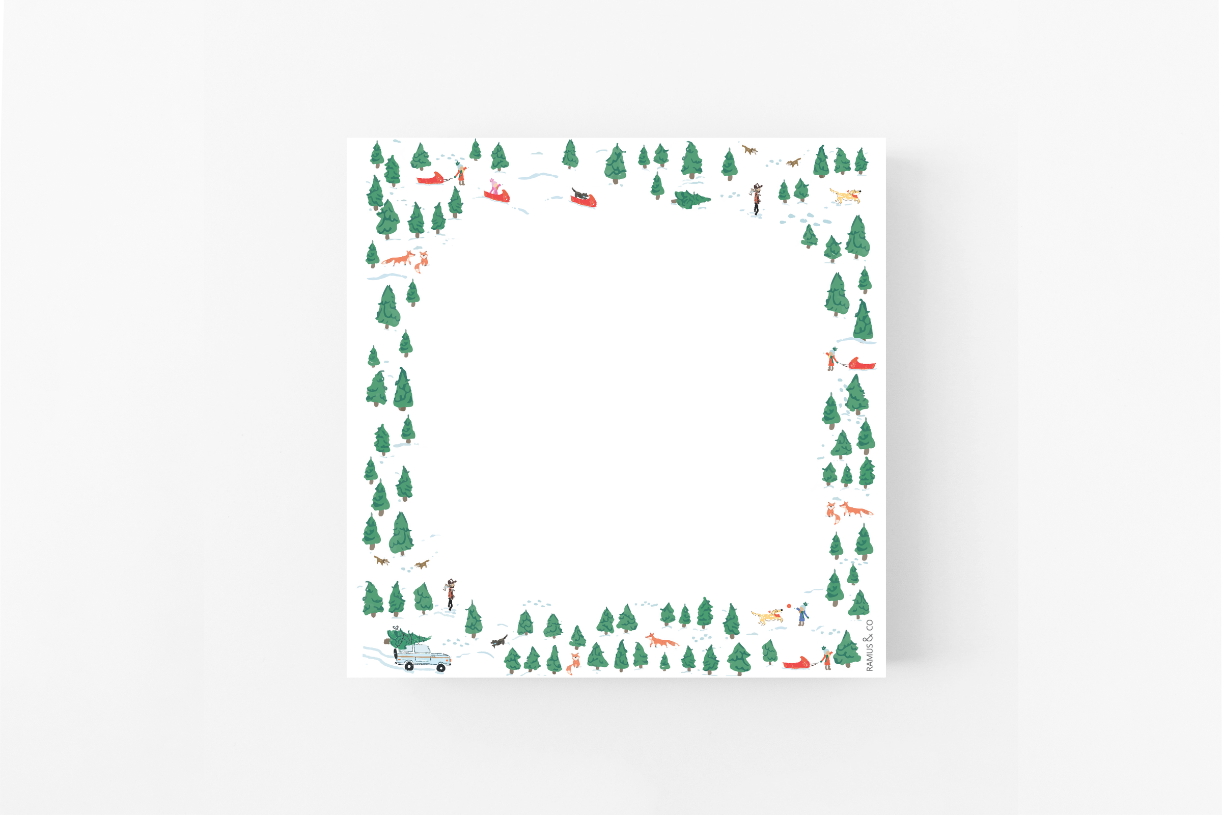 Ramus & Co. - PINE FOREST | Memo Pad