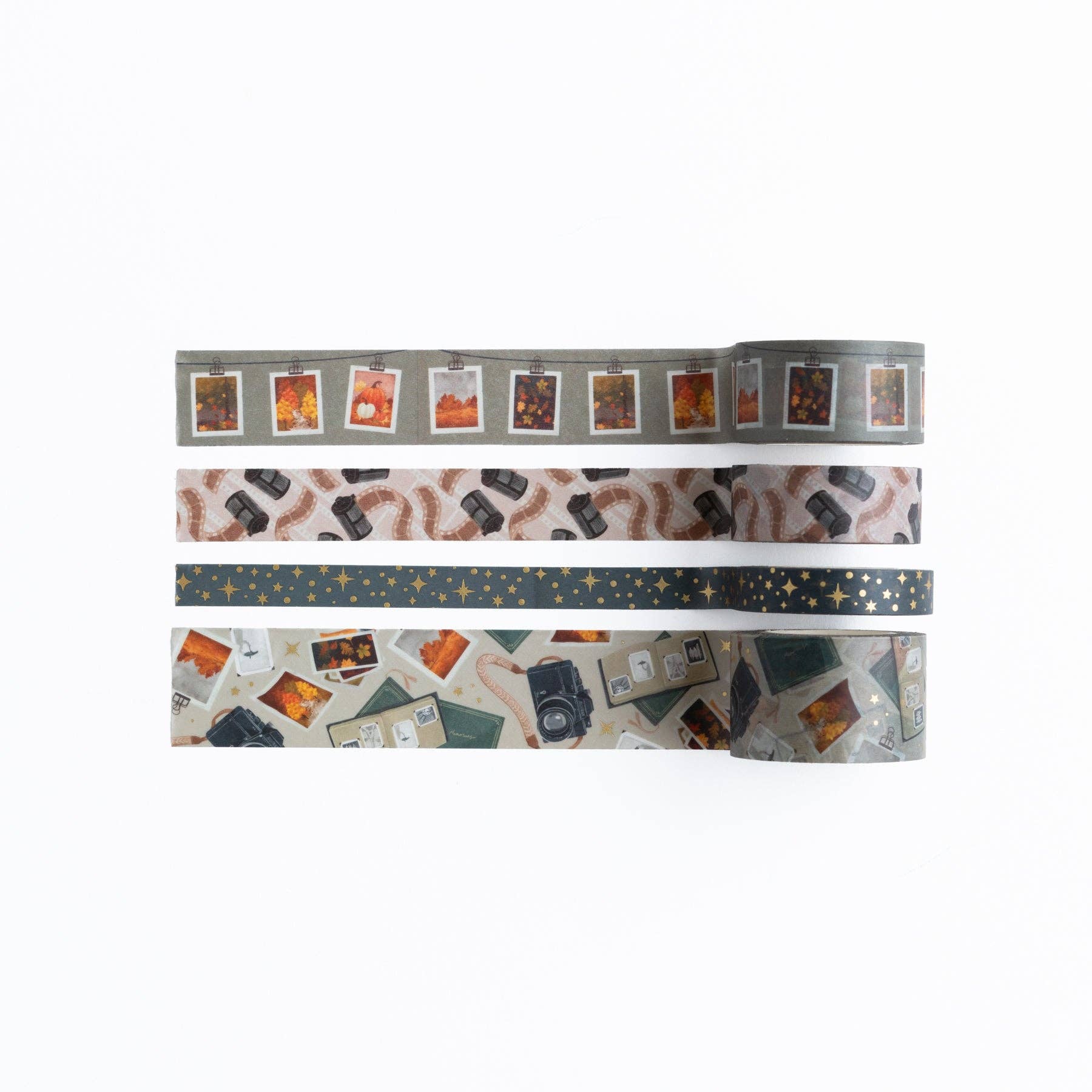 Archer and Olive - VINTAGE CAMERA | Washi Tape Set